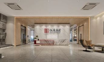 生物科技公司辦公室裝修效果圖，現(xiàn)代簡約的科學養(yǎng)生
